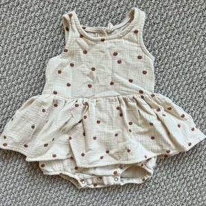 Quincy Mae Skirted Bodysuit 6-12 Months